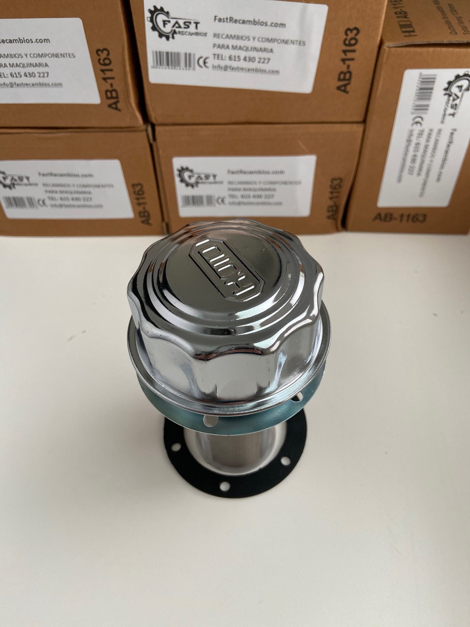 Tapón de combustible con filtro