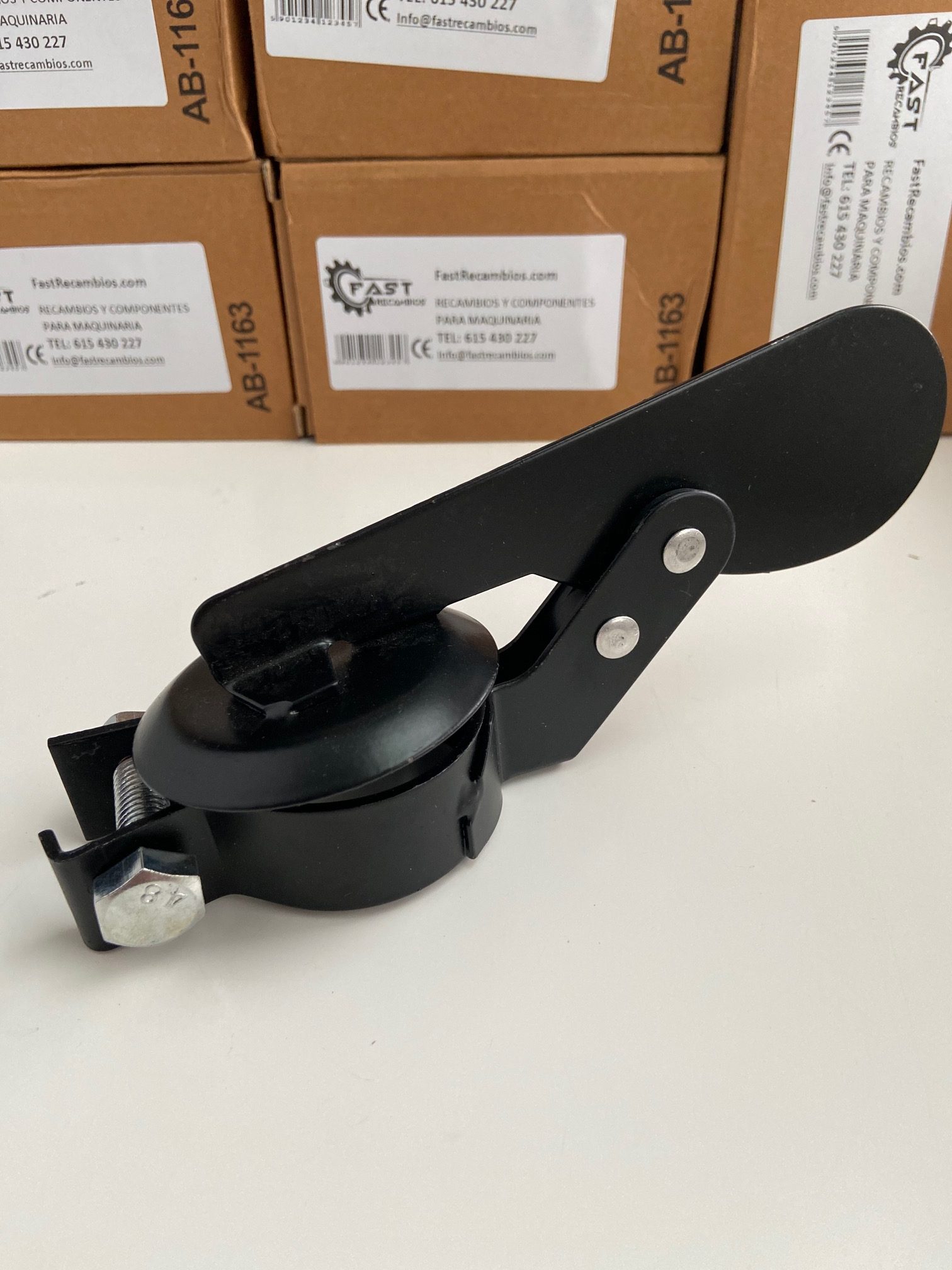 Clapeta antilluvia para tubo de escape