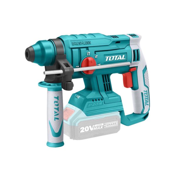 Martillo percutor inalámbrico 20 V, motor BL ,sin batería ni cargador TOTAL.