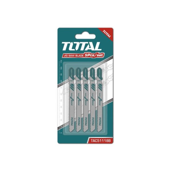 Sierra Caladora 5 piezas para metal TOTAL TAC51118B
