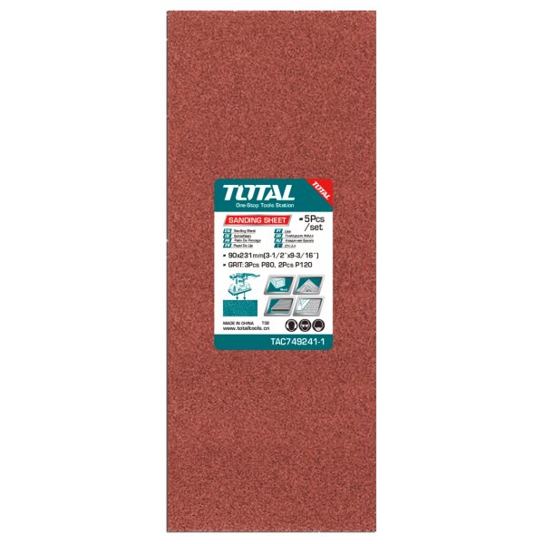 Lijas adaptables a TF1301826 5 piezas TOTAL TAC749241-1