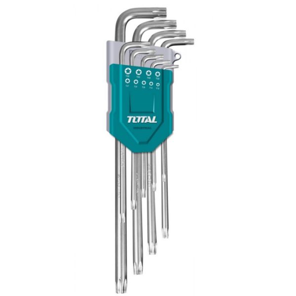 Llaves Allen 9 Piezas TORX Extra Larga TOTAL THT106391