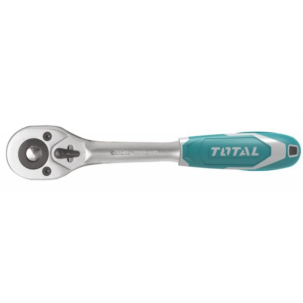 Llave Carraca 1/4" con Clique TOTAL THT106146