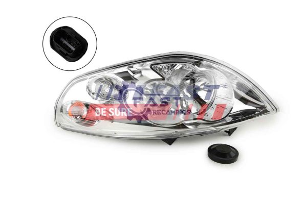 Faro izquierdo con regulación eléctrica para Renault Master marca FAST FT85785
