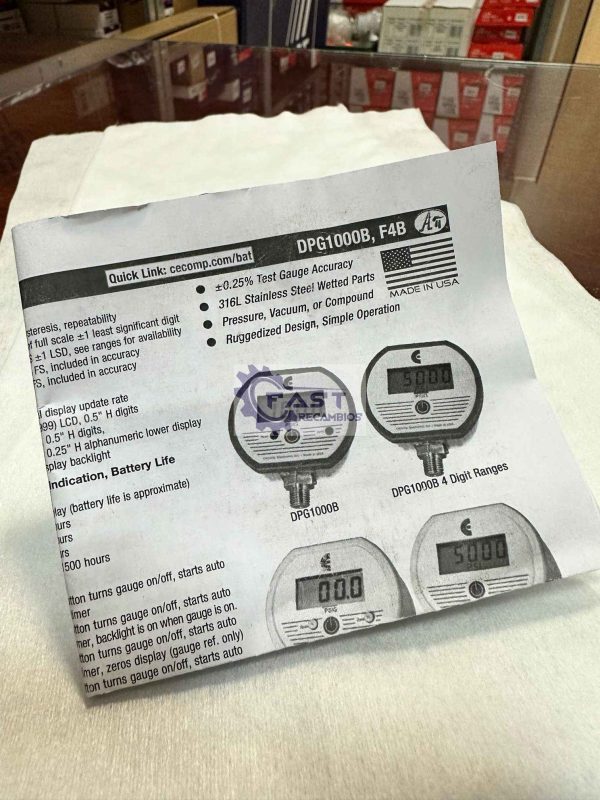 Pressure meter DPG1000B - Image 3