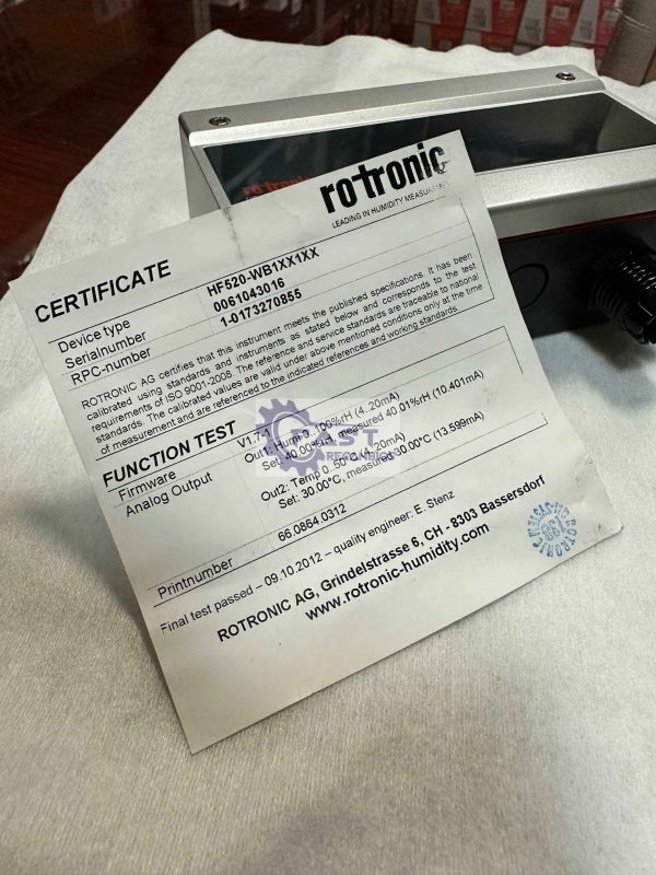 Rotronic humidity detector HF520 - Image 3