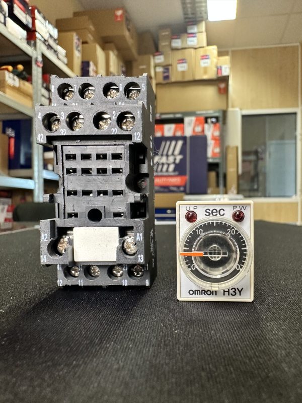 OMRON delay relay model HY3