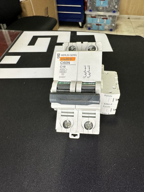 Merlin Gerin Circuit Breaker C60N single phase 16A