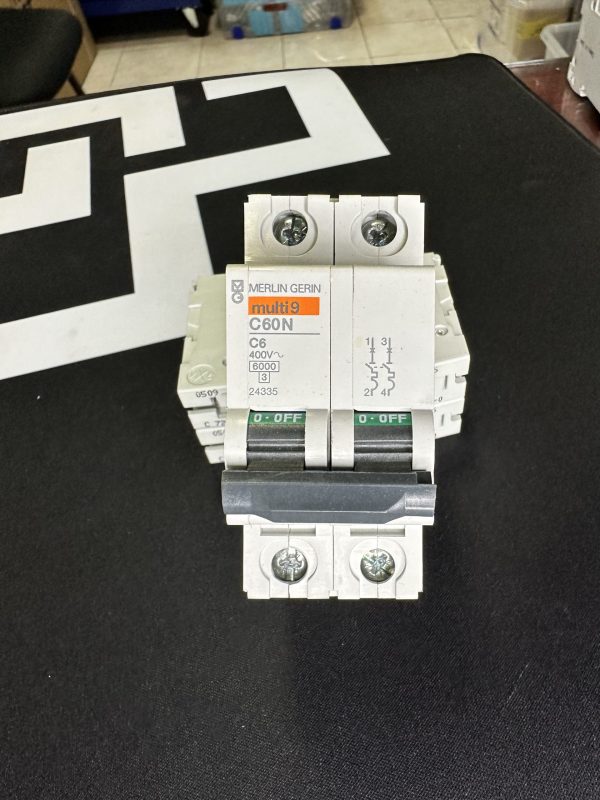 Merlin Gerin Circuit Breaker C60N single phase 6A