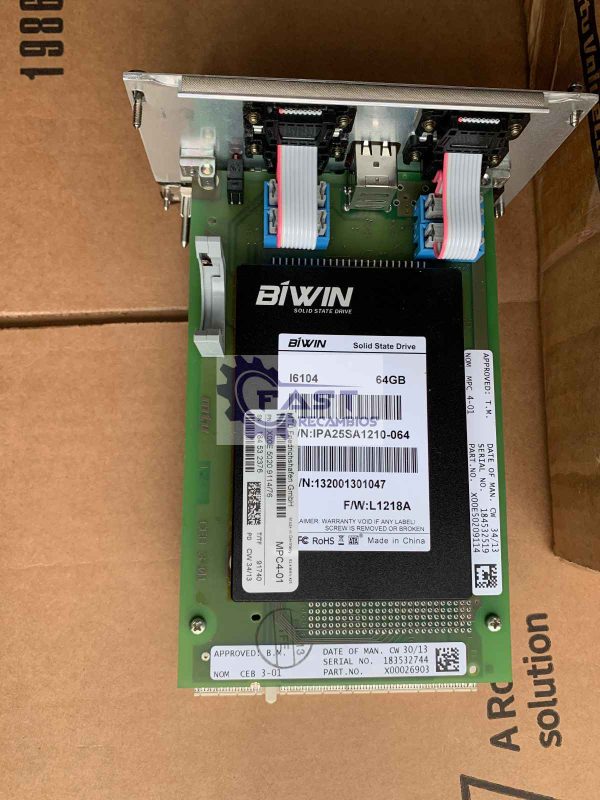 MTU MPC4 Computer X00E50209114/76 - Image 7