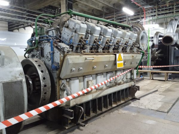Sulzer (Wärtsilä) engine Model ASV 25/30