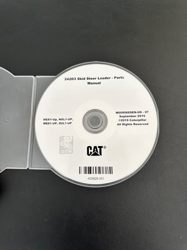 242D3 Skid Steer Loader - Parts Manual