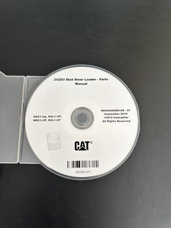259D3 Compact Track Loader VOL 07- Parts Manual