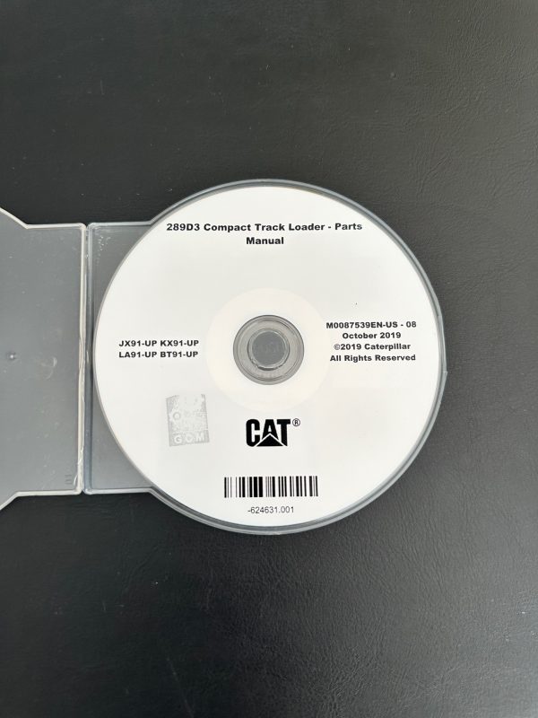 259D3 Compact Track Loader VOL 08- Parts Manual