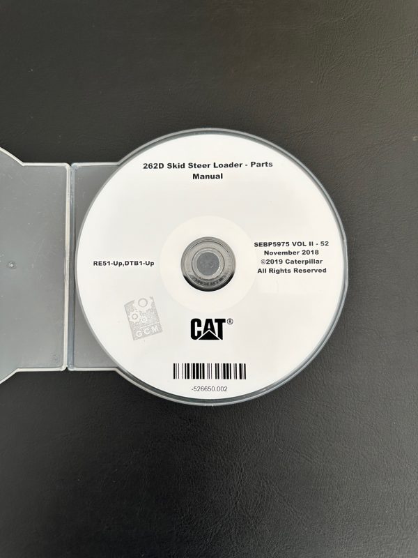 262D Skid Steer Loader - Parts Manual