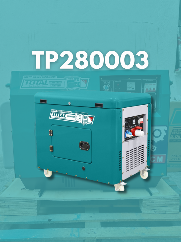 Generador marca TOTAL modelo TP280003