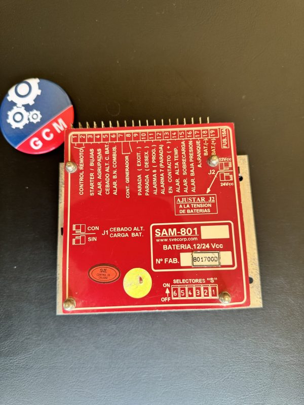 Power generator controller SVE model SAM 801 - Image 2