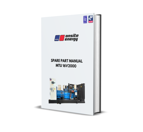 MTU 16V2000 spare parts manual