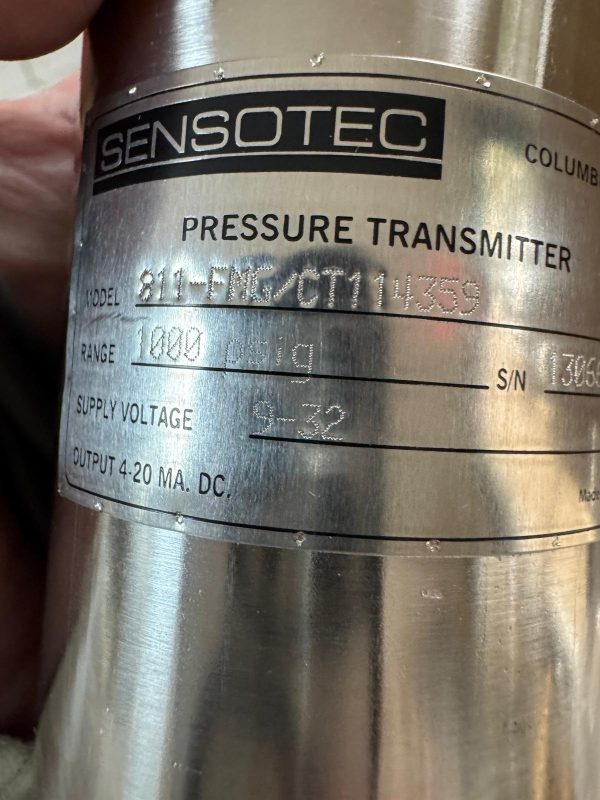 Pratt and Whitney Pressure Transducer CT114359 - Image 2