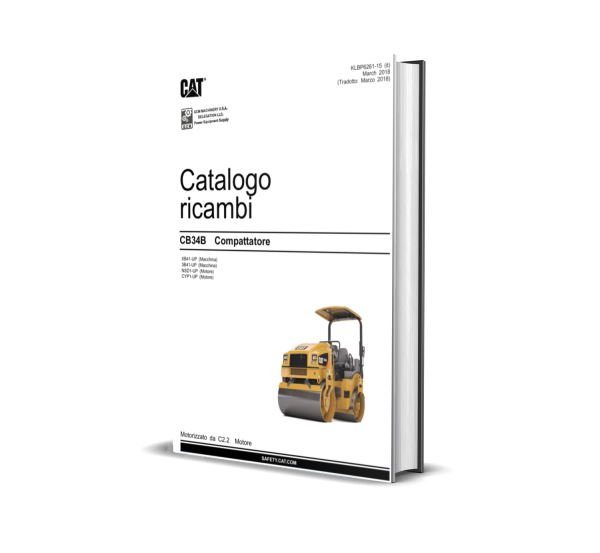 Caterpillar CB34B Parts Manual