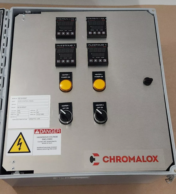 CHROMALOX Heater control panel 4219-43027 SCR