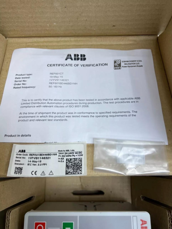 ABB Protection Relay REF601 - Image 2