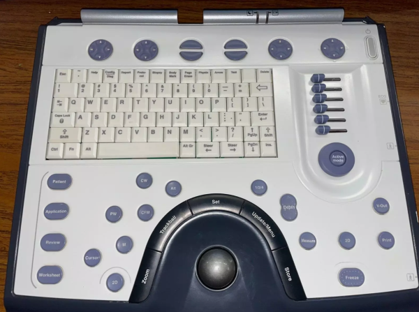 GE Vivid control panel