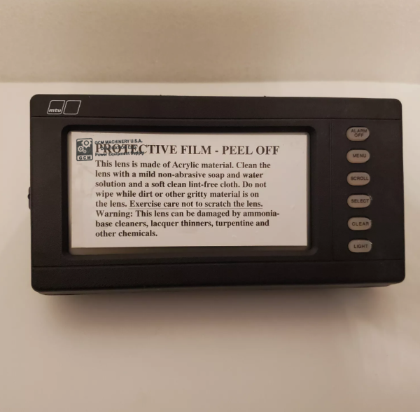 MTU 37D-01328 Electronic Display